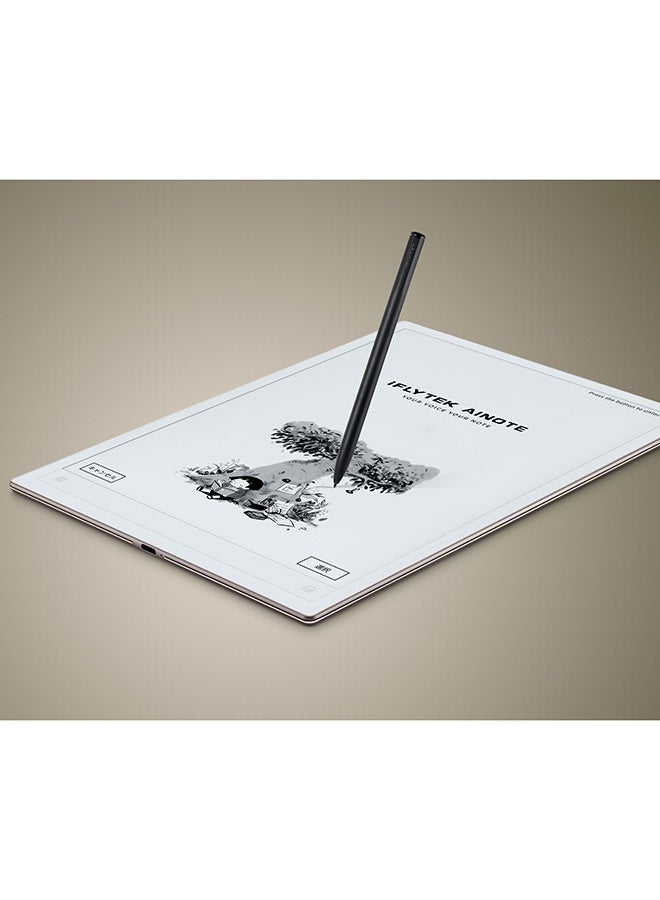 iFLYTEK تابلت الكتابة الرقمي AINOTE 2، شاشة E-ink، دفتر إلكتروني مع قلم ستايلس مع سماعات أذن Viaim OpenNote اللاسلكية مع النسخ المباشر | أسود - Image 3